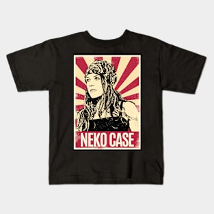 Retro Vintage Neko Case 80s Kids T-Shirt